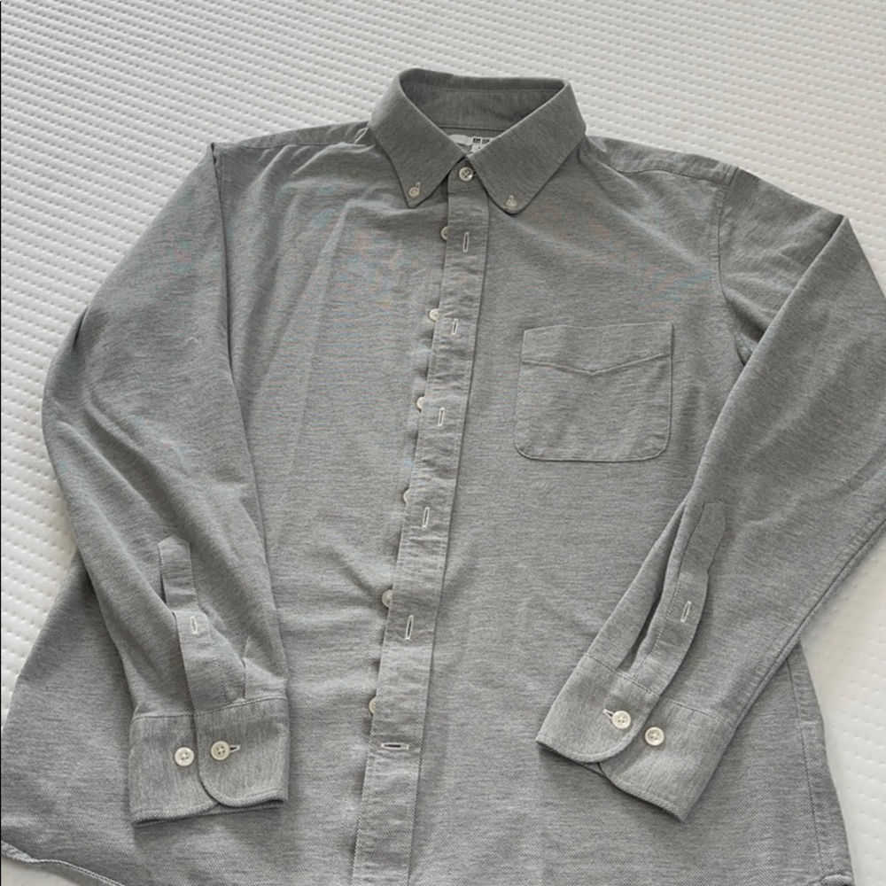 Uniqlo Pique Oxford Shirt
